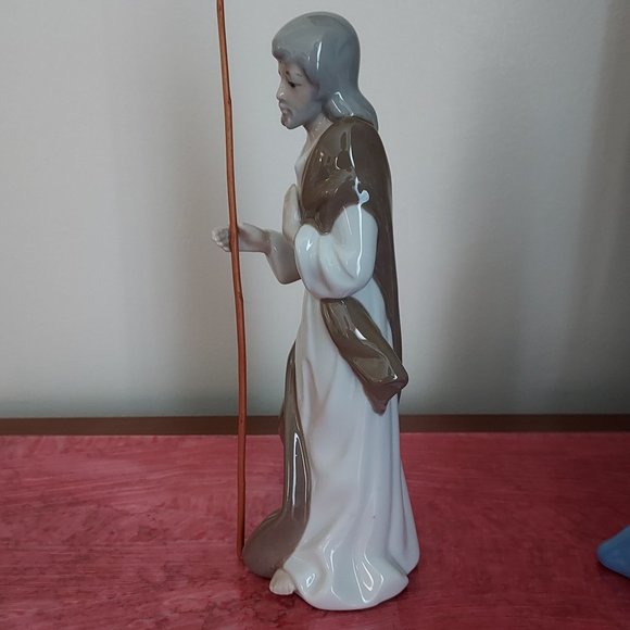 Casades Porcelain Nativity 3 pc Set - Made in Spain - Picture 15 of 16